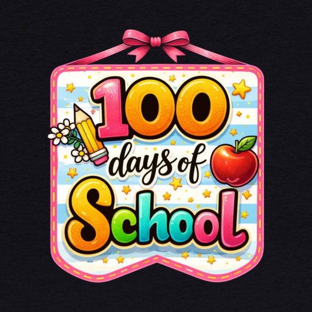 100 Days Of School Teacher Celebration by ArtistTee ⭐⭐⭐⭐⭐