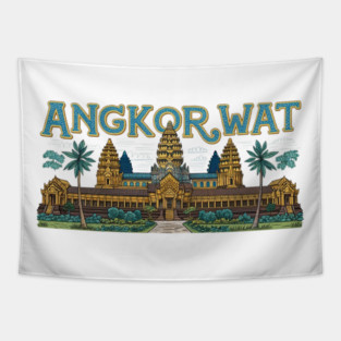 ANGKOR WAT Tapestry