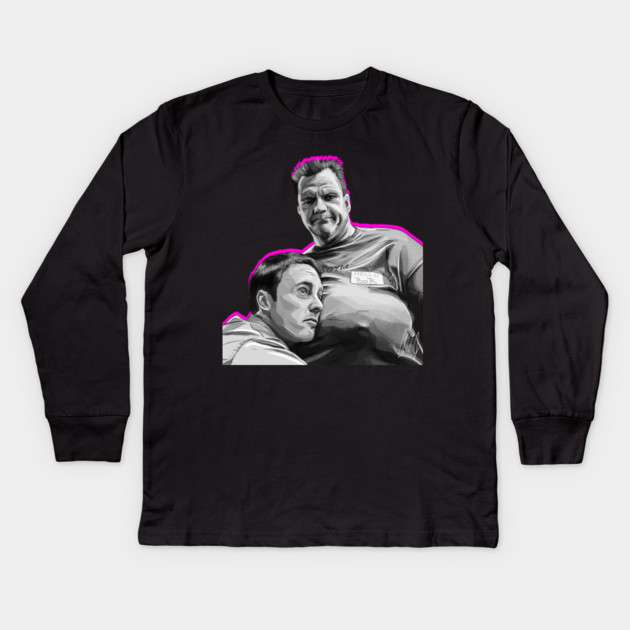 Fight Club: Bob & Cornelius Kids Long Sleeve T-Shirt by 51Deesigns