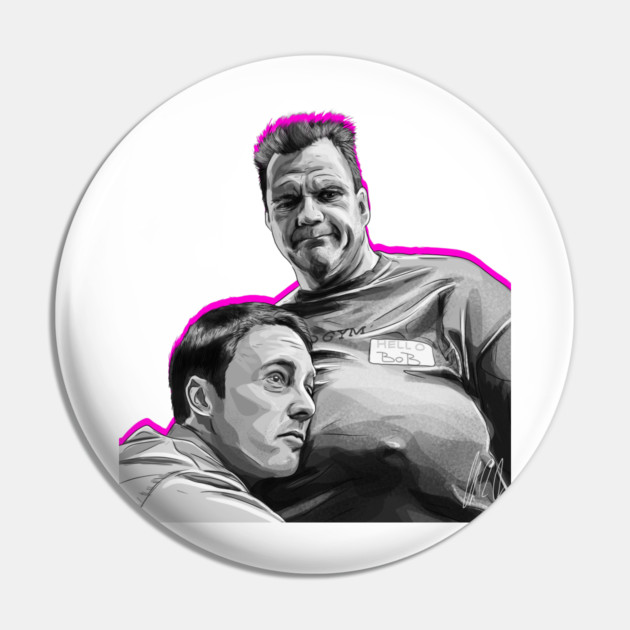 Fight Club: Bob & Cornelius Pin by 51Deesigns