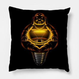 Buddha Lamp Pillow