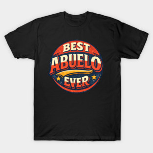 Best Abuelo Ever Retro Design T-Shirt