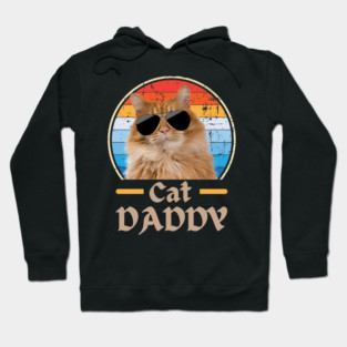 Cool Cat Dad Vibes Hoodie