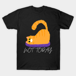 Lazy Cat Mood – Not Today T-Shirt