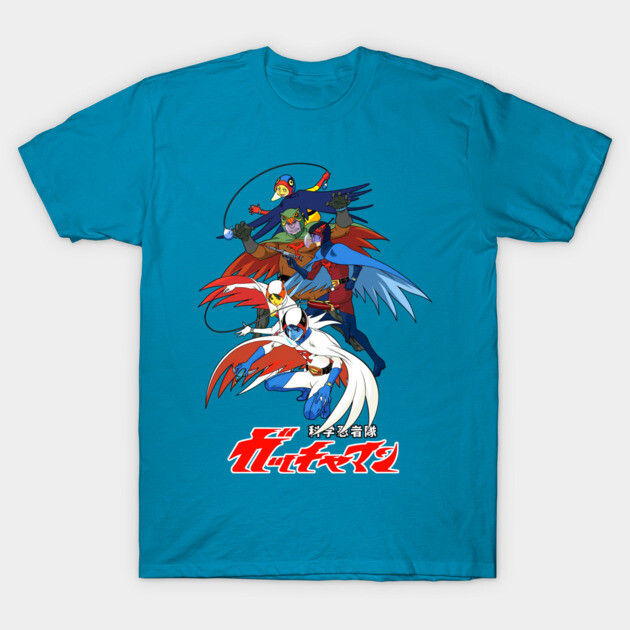 Gatchaman G-Force T-Shirt by Pop Fan Shop