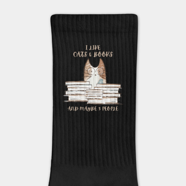 I Like Cats & Books by Champanie's Store