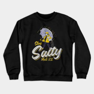 Subtle Anti Ice Stay Salty Crewneck Sweatshirt