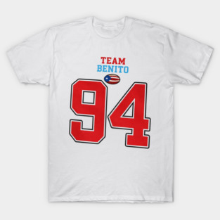 Benito Crop Top Mesh Football Jersey T-Shirt