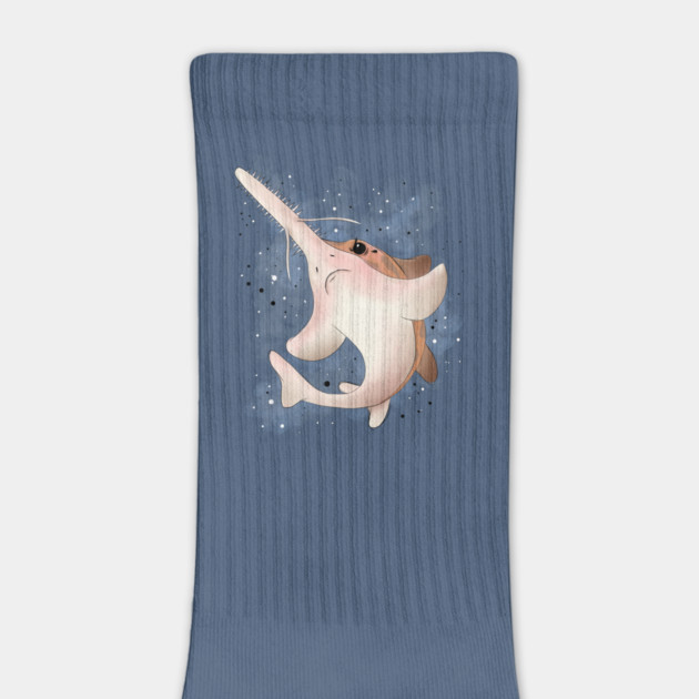 Grumpy Sawshark by H. R. Sinclair