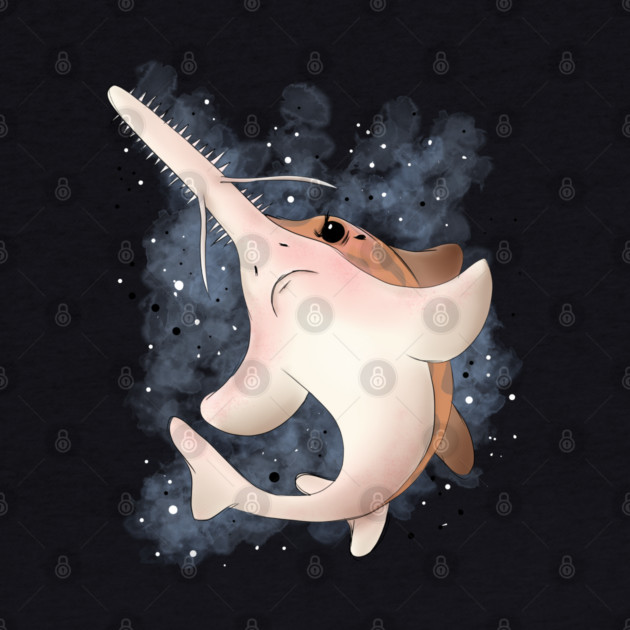 Grumpy Sawshark by H. R. Sinclair