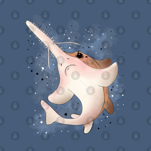 Grumpy Sawshark by H. R. Sinclair