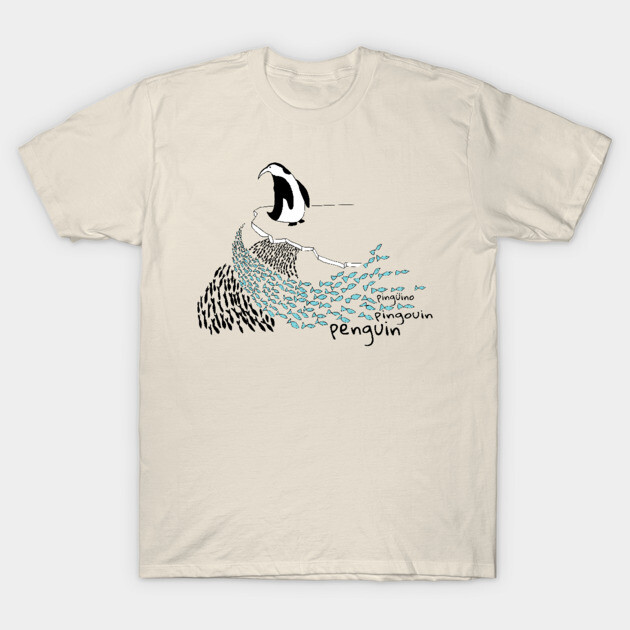 penguin T-Shirt by VicaVeresk