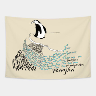 penguin Tapestry