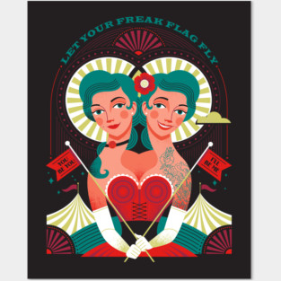 Freak Flag Posters and Art