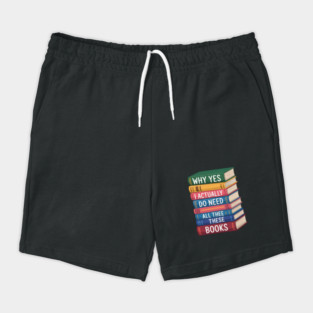 Reading Book Lover Book Worm Shorts