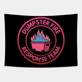 Dumpster Fire Response Team Tapestry