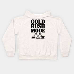 Gold Rush Mode Kids Hoodie