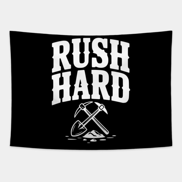 Rush Hard Tapestry by Frank Ring