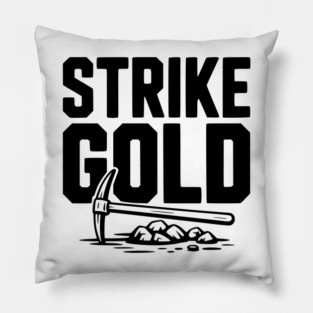 Strike Gold Pillow