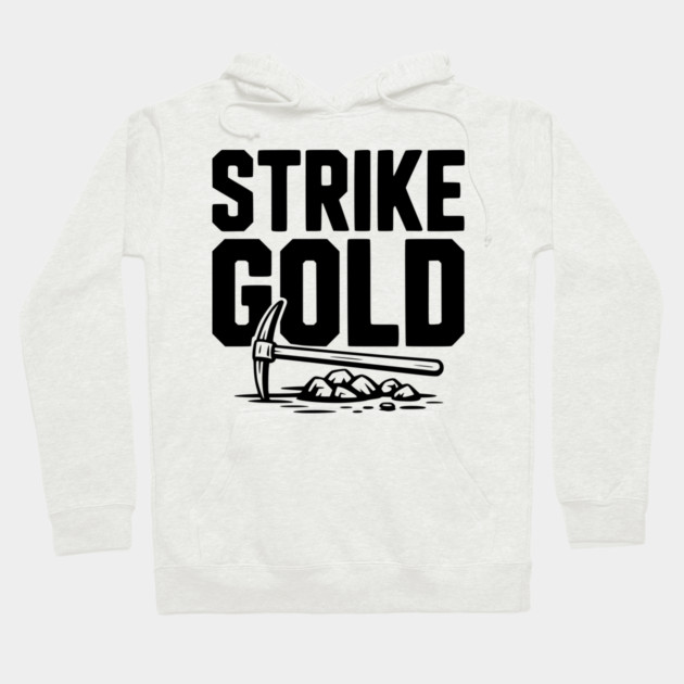 Strike Gold Hoodie by Frank Ring