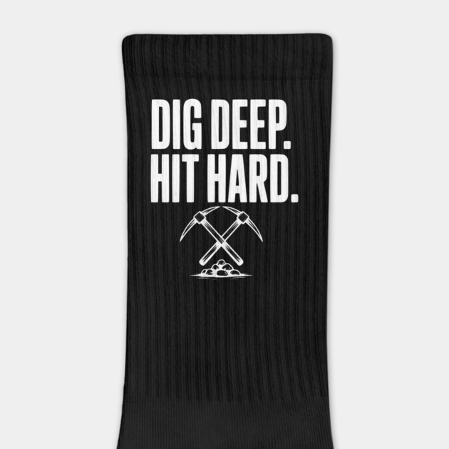 Dig Deep. Hit Hard. by Frank Ring