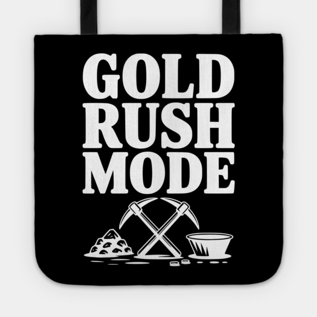 Gold Rush Mode Tote by Frank Ring