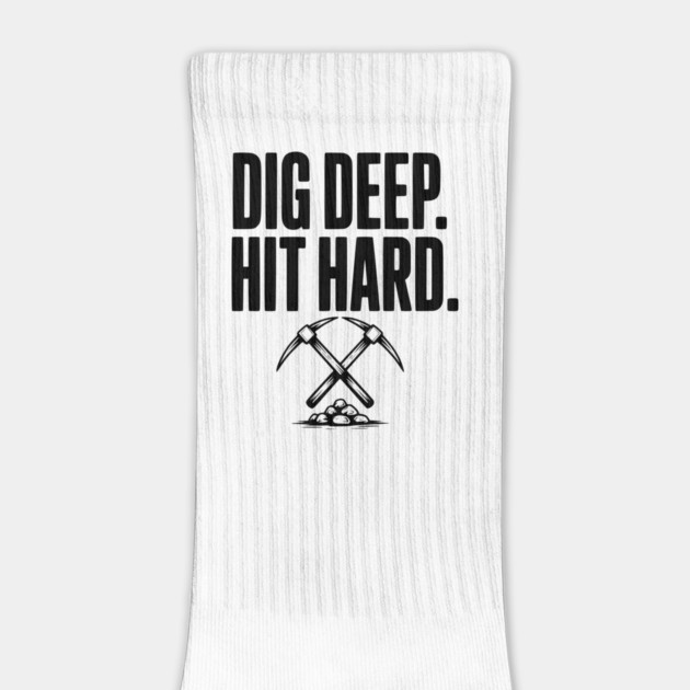 Dig Deep. Hit Hard. by Frank Ring