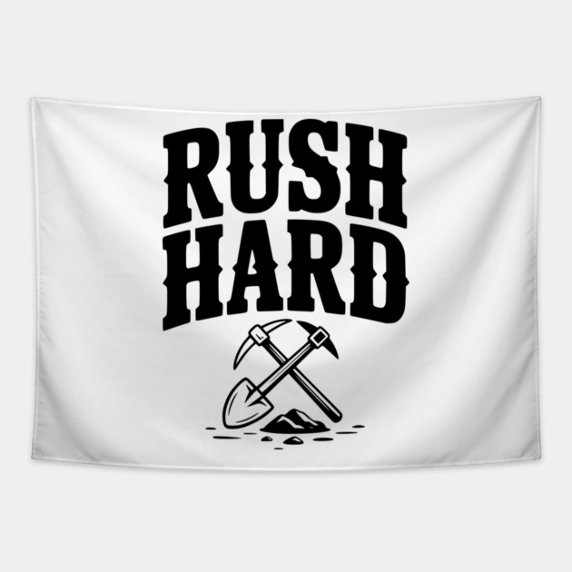 Rush Hard Tapestry by Frank Ring