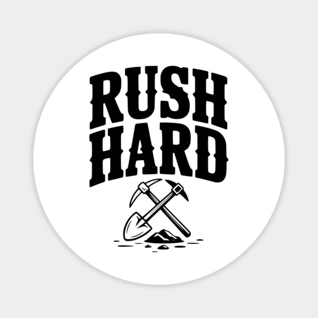 Rush Hard Magnet by Frank Ring