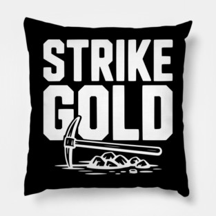 Strike Gold Pillow