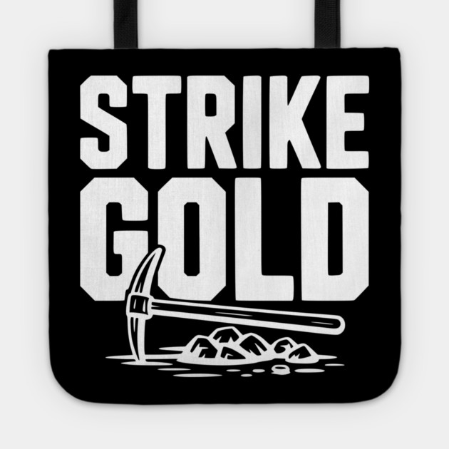 Strike Gold Tote by Frank Ring