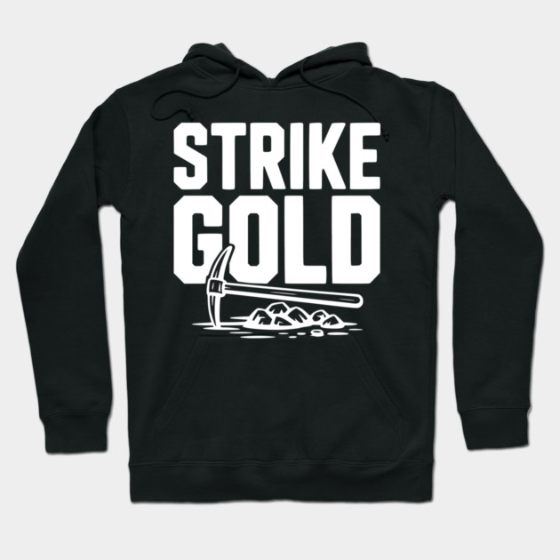 Strike Gold Hoodie by Frank Ring