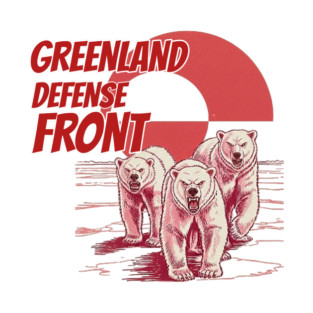 Greenland-defense-front T-Shirt