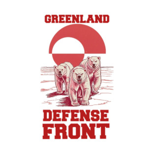 greenland-defense-front T-Shirt