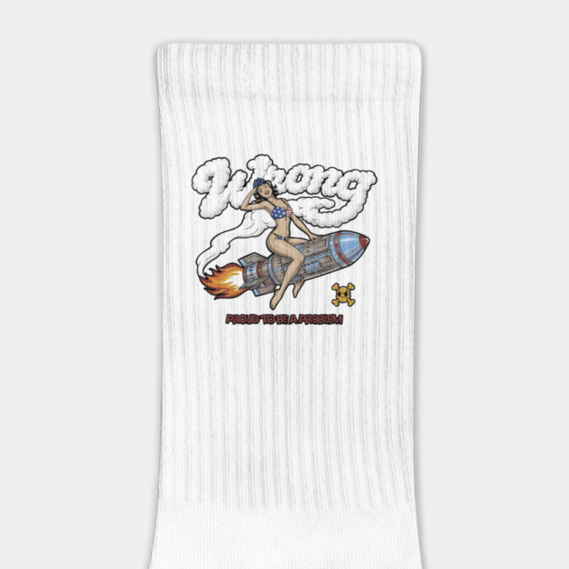 Patriotic Pin Up by Wrong