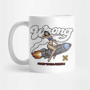 Patriotic Pin Up Mug