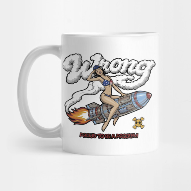 Patriotic Pin Up by Wrong