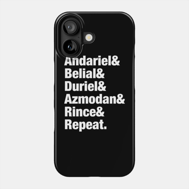 Lesser Evils Phone Case by DRI374