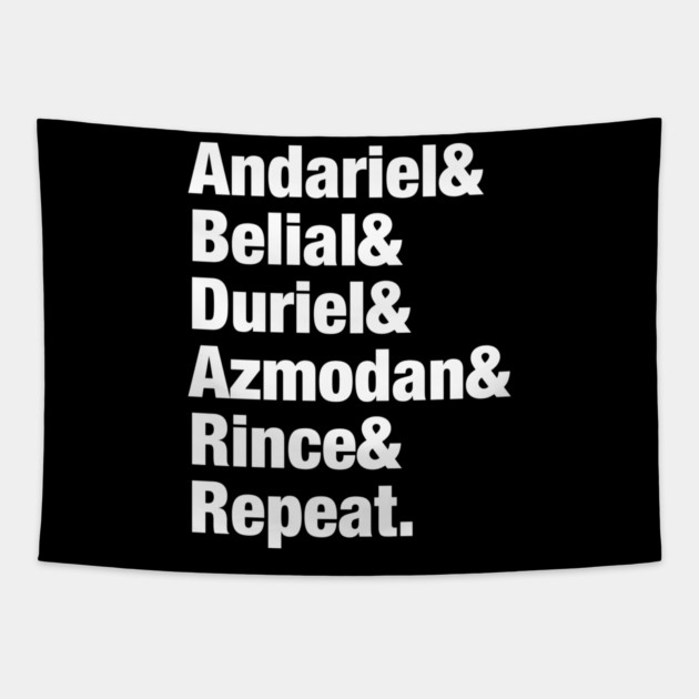 Lesser Evils Tapestry by DRI374