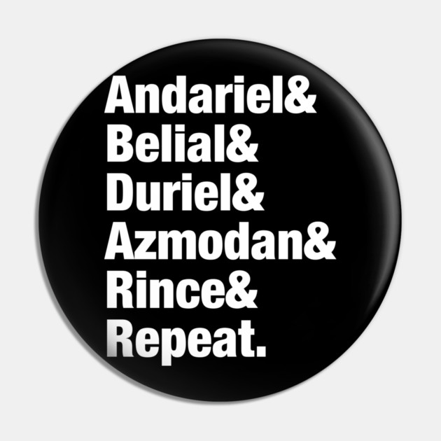 Lesser Evils Pin by DRI374