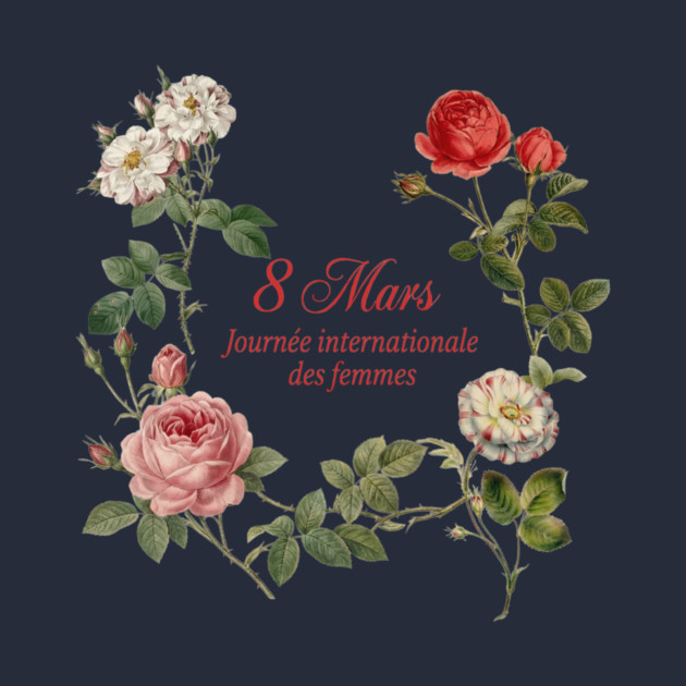 Celebrate International Women's Day Floral Design by Art2Wear