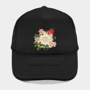 International Women's Day Floral Celebration Hat
