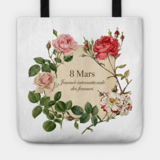 International Women's Day Floral Celebration Tote