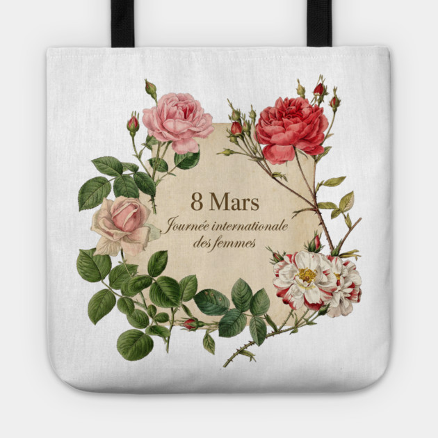 International Women's Day Floral Celebration Tote by Art2Wear