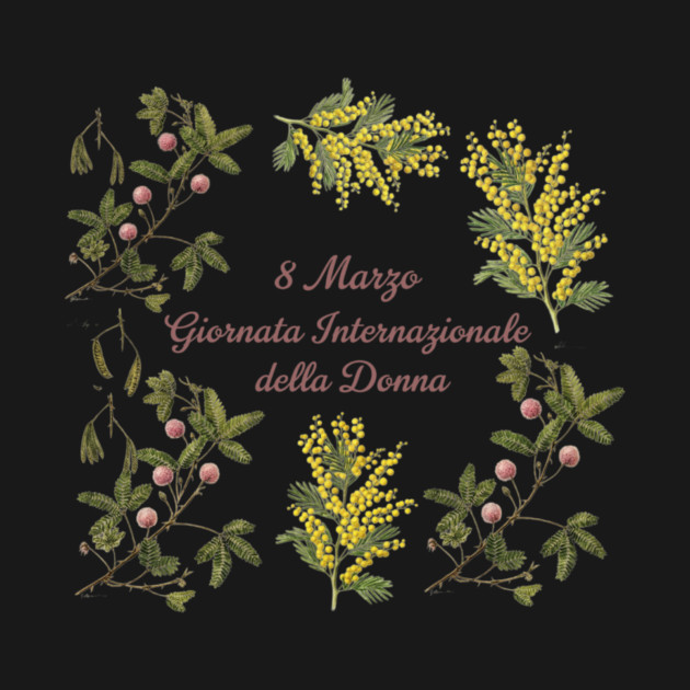 Celebrate Women's Day Floral Wreath Design by Art2Wear