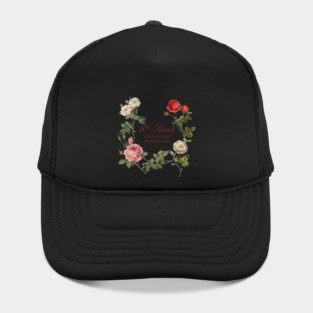 Floral International Women's Day, 8th March Hat
