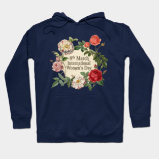 International Women's Day Floral Celebration Hoodie