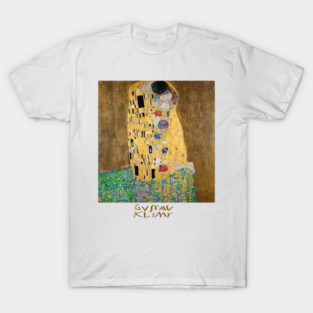The Kiss by Gustav Klimt Art Collection Wearable T-Shirt