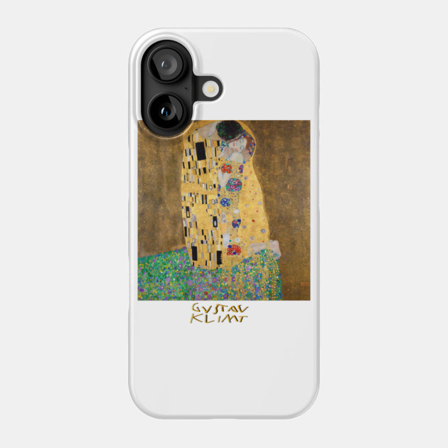 The Kiss by Gustav Klimt Art Collection Wearable Phone Case by Art2Wear