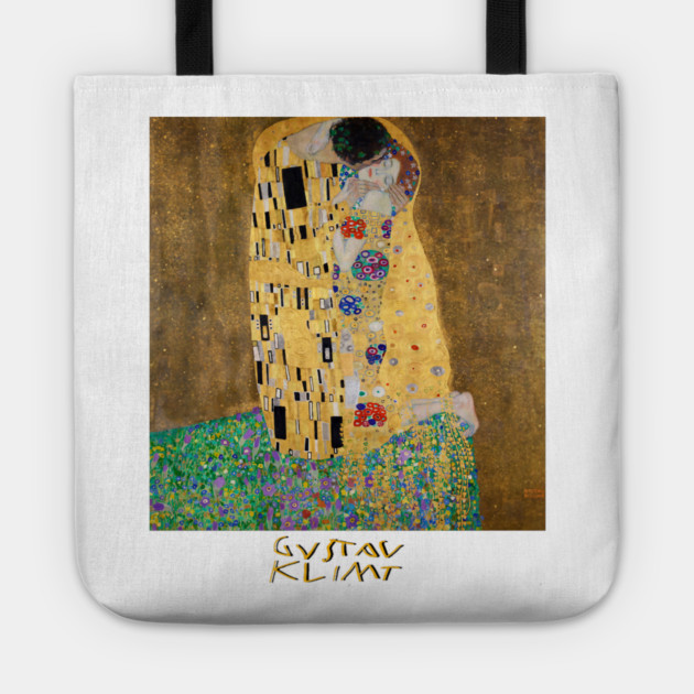 The Kiss by Gustav Klimt Art Collection Wearable Tote by Art2Wear